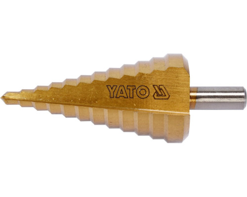 Конусне ступінчасте свердло 6-38мм YATO YT-44740