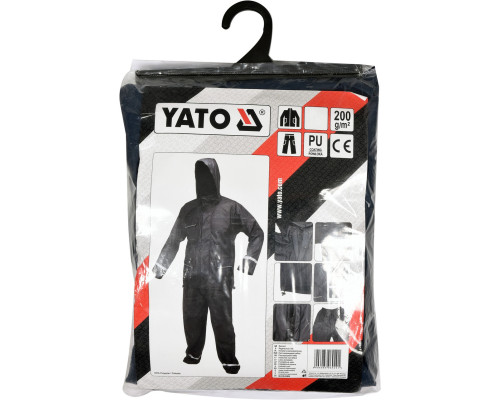 Дощовик-комплект робочий водонепроникний YATO YT-79711 розмір M