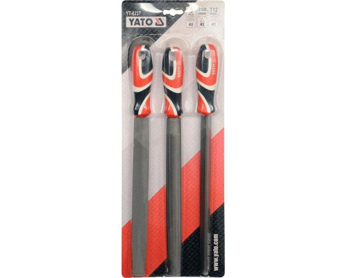 Набір напилків по металу 3 шт YATO YT-6237