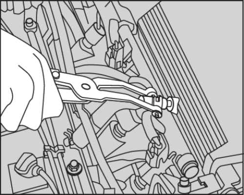 Багатофункціональні щипці для шлангів та дротів YATO YT-0645