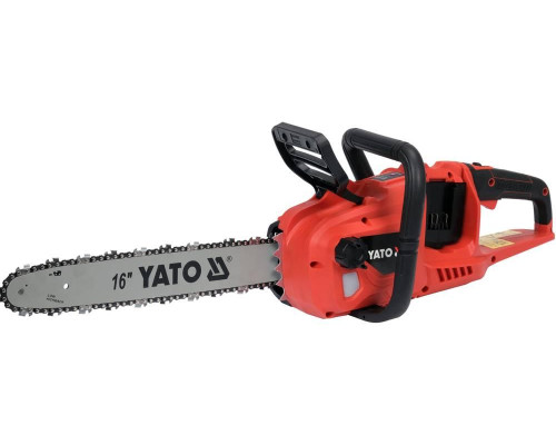 Акумуляторна безщиткова ланцюгова пилка 16', 2х18В, без акумулятора YATO YT-828132