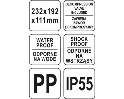 Ящик для інструменту YATO YT-08900