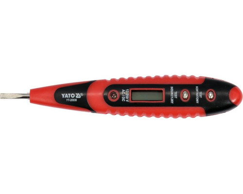 Індикатор напруги цифровий 12-250 В YATO YT-28630