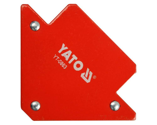 Зварювальний магнітний квадрат 82х120х13 мм YATO YT-0863