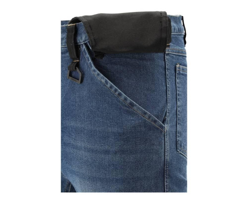 Робочі штани еластичні джинсові темно-сині YATO YT-79050 розмір S