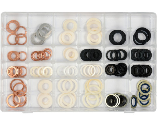 Набір шайб зливних пробок 120 шт YATO YT-068641