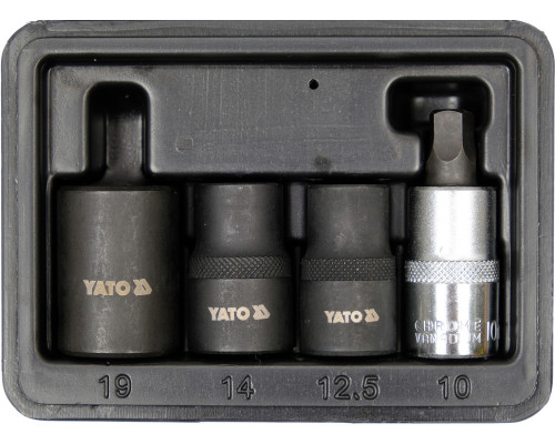 Набір з п'ятиразових головок для гальмівних супортів YATO YT-06806