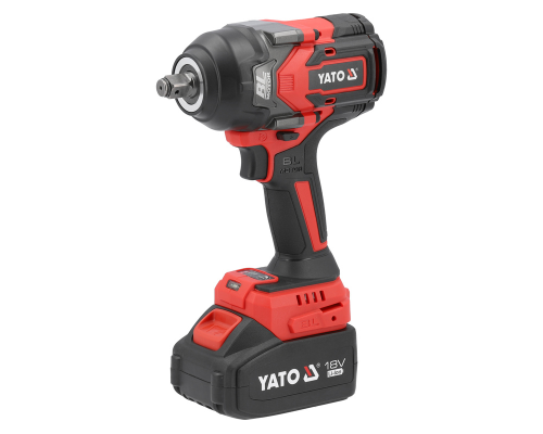 Ударний акумуляторний гайковерт 18В, YATO YT-828071