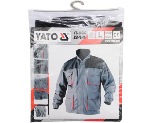 Робоча куртка YATO YT-80282 розмір L
