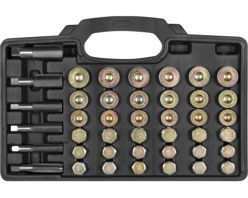 Ремкомплект пробок масляного піддону M13-M22 114 шт. YATO YT-17565