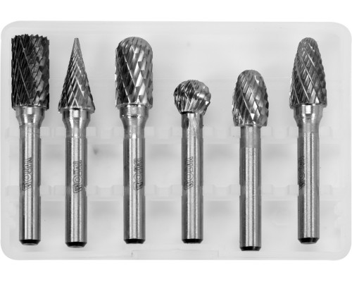 Фрези з металевим хвостовиком 6 шт. YATO YT-61729