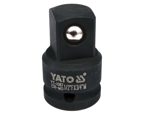 Перехідник ударний з 1/2" (F) на 3/4" (M) YATO YT-1067