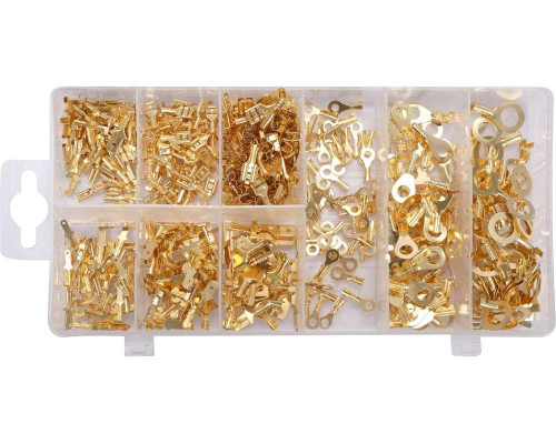 Комплект автомобільних електричних роз'ємів 450 шт YATO YT-068683