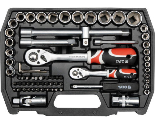 Набір інструментів 72 предметів YATO YT-38782