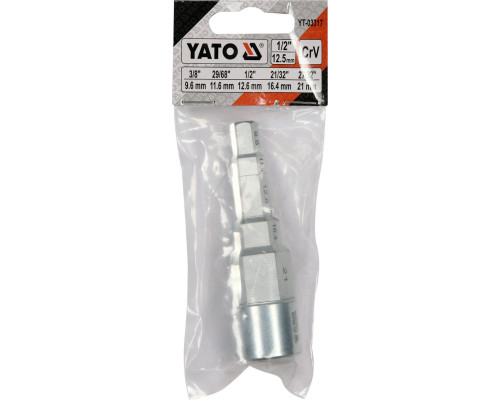 Квадратний ключ 1/2" YATO YT-03317