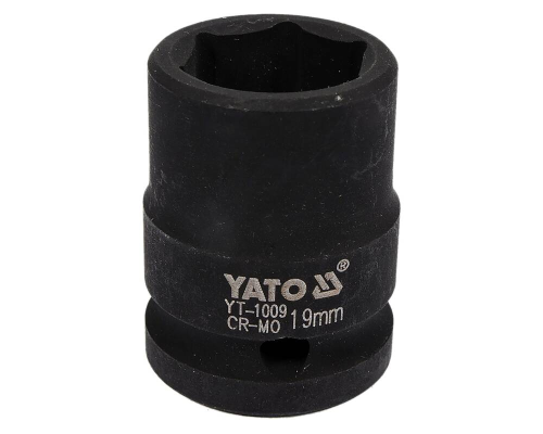 Ударна головка 1/2" розмір 19 мм YATO YT-1009