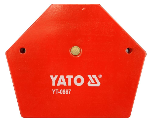 Кут зварювальний магнітний 111х136х24 мм YATO YT-0867