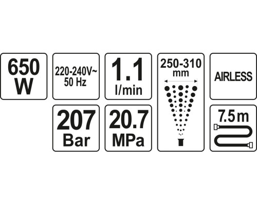 Фарбувальна станція YATO YT-82560