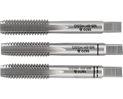 Мітчик трипрохідний М8х1.25 мм YATO YT-2935