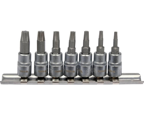 Набір біт для гвинтів TORX 7 шт YATO YT-04581
