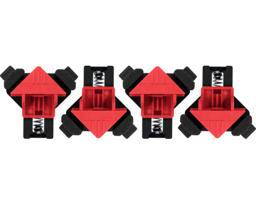 Набір пружинних кутових затискачів 4 шт YATO YT-64300