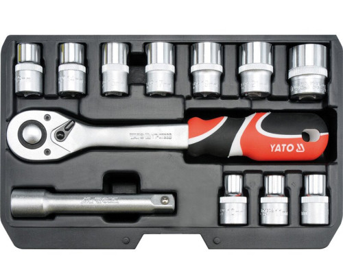 Набір інструментів 12 предметів YATO YT-38671