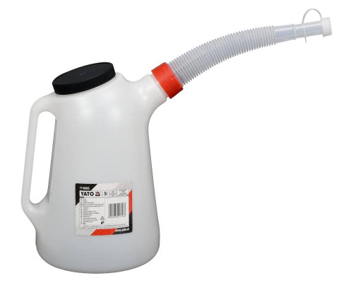 Розливна лійка з дозатором 5 л для техрідин YATO YT-06985