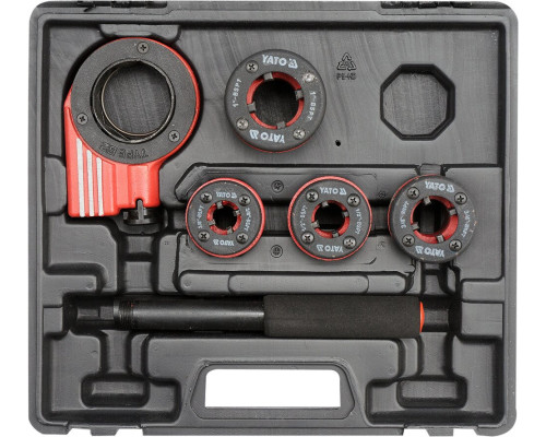 Набір плашок трубних клупів для нарізки різьблення YATO YT-29001