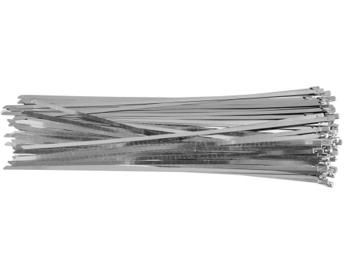 Затискачі з нержавіючої сталі 4.6х350мм 100шт. YATO YT-70564