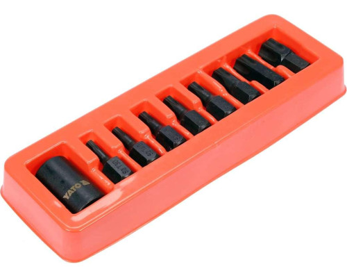 Набір ударних торцевих насадок TORX 1/2" YATO YT-10664