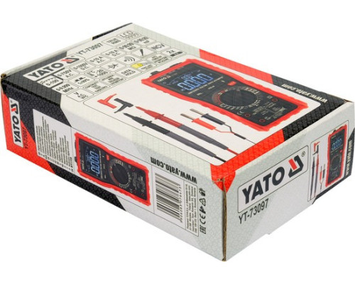 Цифровий вимірювач з автоматичним та ручним управлінням YATO YT-73097