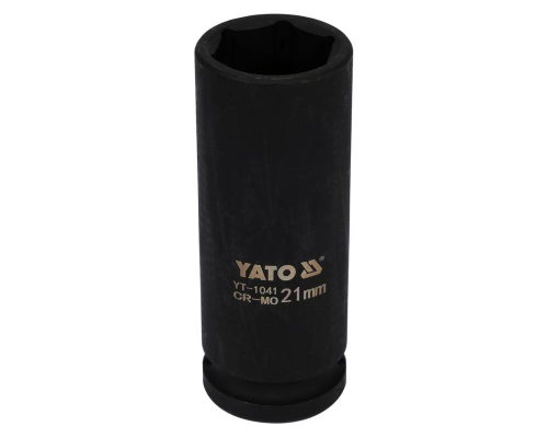 Довга ударна насадка 1/2" 21 мм YATO YT-1041