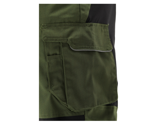 Робочі штани зелені стрейчеві серія SERWAL YATO YT-79124 розмір XXL