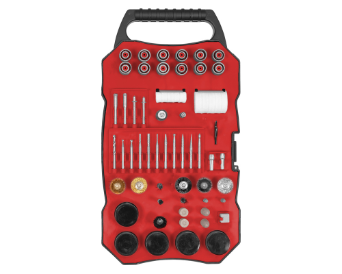 Набір аксесуарів для міні-шліфувальних машин 201 шт. YATO YT-34671
