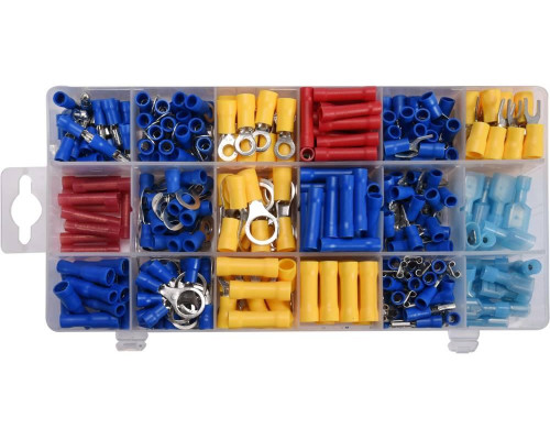 Комплект електричних з'єднувачів MIX 360 шт. YATO YT-06890