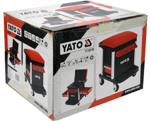 Табурет для майстерні з ящиками YATO YT-08790