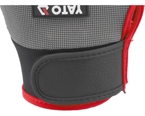 Захисні рукавички із синтетичної шкіри, р.11 YATO YT-746681