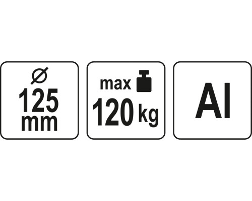 Держатель для стекла до 120 кг YATO YT-37236