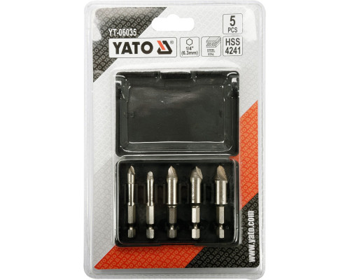 Набір екстракторів 5 шт. YATO YT-06035