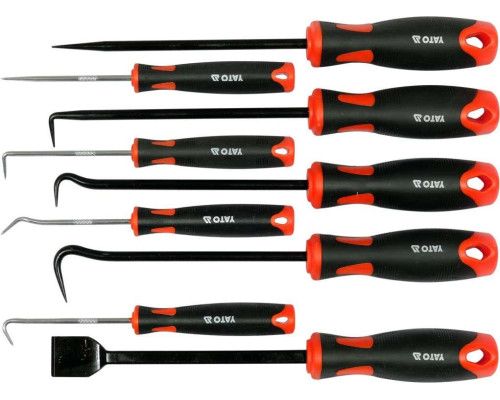 Набір гачків із ручкою 9 шт YATO YT-08426