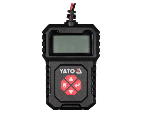 Електронний тестер акумулятора 12В YATO YT-83114