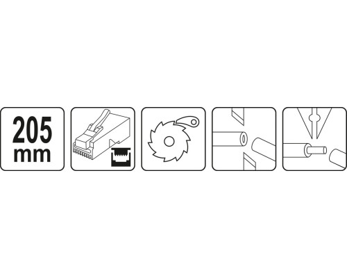 Кліщі обтискні YATO YT-22443