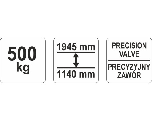 Підйомник коробок передач YATO YT-55600