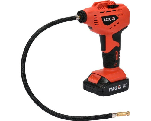 Акумуляторний компресор 18 В для накачування коліс YATO YT-82894