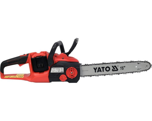 Акумуляторна безщиткова ланцюгова пилка 16', 2х18В, без акумулятора YATO YT-828132