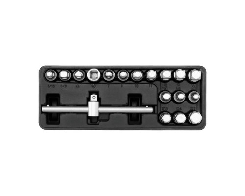 Комплект насадок для зливної пробки 3/8" 18 шт YATO YT-0599