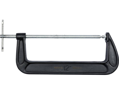 Гвинтовий затискач типу G 12" YATO YT-64258