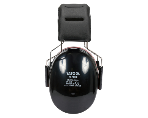 Навушники протишумні 34 дБ YATO YT-74630