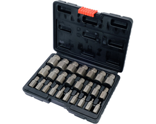 Набір знімачів для пошкоджених внутрішніх гвинтів 25 ел YATO YT-06034