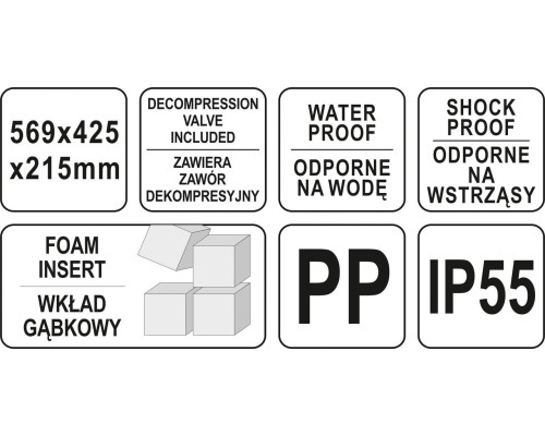 Ящик для інструментів YATO YT-08906
